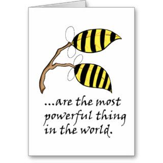 Bee Leafs   The Most Powerful Thing In The World Cards