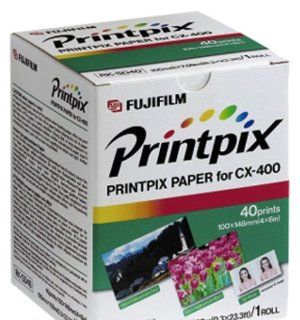 Printpix Paper for CX 400 / CX 550 RK SD40 40 Prints 0.3X23.3ft 100mmX7.09m