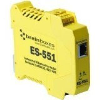 Brainboxes ES 551 Ethernet To Serial Device Server (ES 551)   Electronics