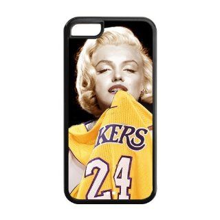 NBA Los Angeles Lakers Kobe Bryant Iphone 5C Case Marilyn Monroe Best Case Cover by diyphonecasecase Store Books