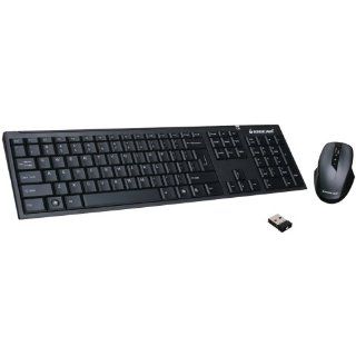 IOGEAR Long Range 2.4 GHz Wireless Keyboard and Mouse Combo (GKM552R) Computers & Accessories
