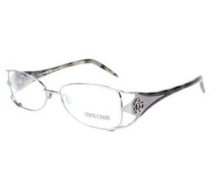 Roberto Cavalli Eyeglasses RC552 Aloe 014 Ruthenium/Striped Gray 552 Size53 Clothing