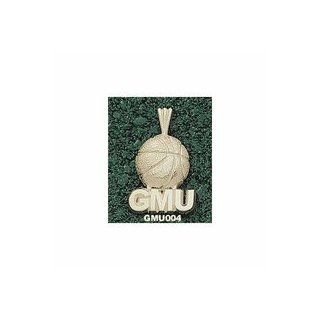 George Mason Patriots "GMU Basketball" Pendant   10KT Gold Jewelry Clothing