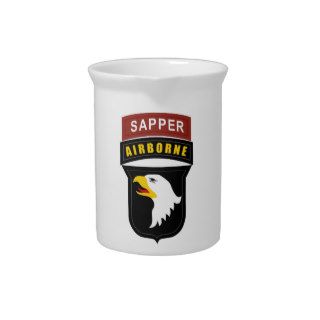 101st Airborne Sapper Drink Pitcher