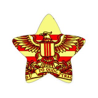 Flag of the South Vietnamese Army Star Sticker