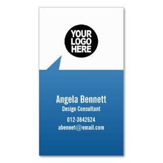 Simple Business Card Pointee Geometric Shapes