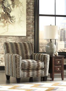 Tivona Collection Fabric Upholstered Contemporary Living Room Accent Chair   Armchairs