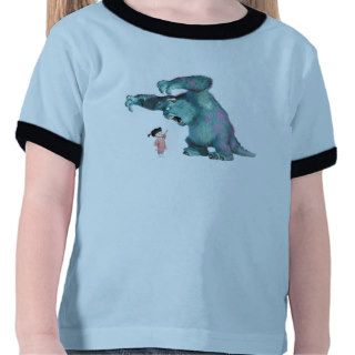 Monsters, Inc. Sulley Scares Boo Disney Shirts