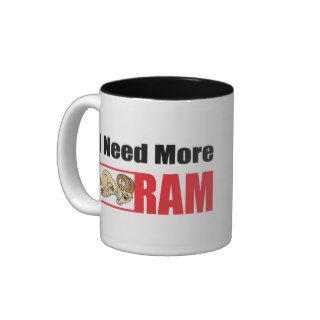 I Need More Ram Mugs