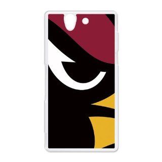 Arizona Cardinals Hard Plastic Back Protective Cover for Sony Xperia Z Cell Phones & Accessories