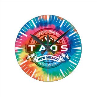 Taos Tie Dye Watch Wallclock