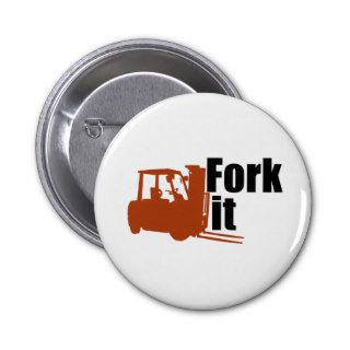 Fork Lift LoL Pinback Buttons