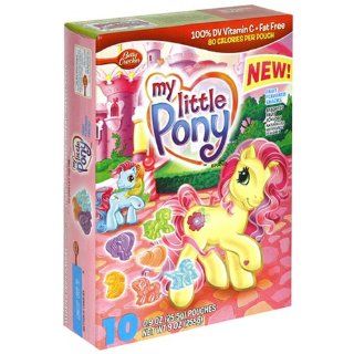 Fruit Shapes Fruit Snacks, My Little Pony, 10 Count Pouches (Pack of 10)  Snack Food  Grocery & Gourmet Food