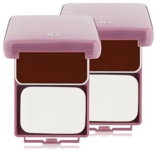 CoverGirl Queen Collection Natural Hue Compact Foundation, True Ebony 555, 0.4 Ounce Compact  Foundation Makeup  Beauty