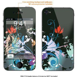 Matte Protective Decal Skin Sticker (Matte Finish) for Apple Iphone 4 & 4S case cover MAT_iphone4 539 Cell Phones & Accessories