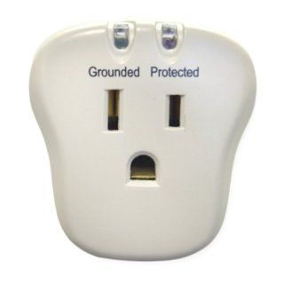 Offex Wholesale Surge Protector 1 Outlet Plug, 540 Joules With EMI/RFI filter Electronics