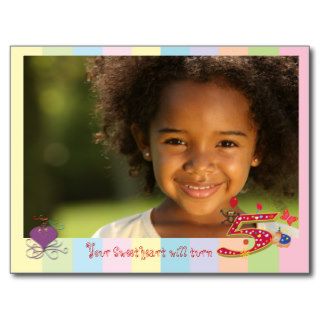 Fifth Birthday Your sweetheart will turn 5 Post Card