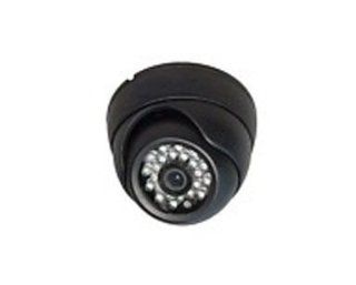 1/3 Inch Sony Color CCD 3.6mm Lens 540 TV Lines 24 IR LED, Weatherproof Dome, Black Color,  MADE IN KOREA, NOT CHINA, WITH GENUINE JAPANESE CHIPSET   Dome Cameras  Camera & Photo