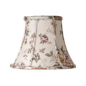 Laura Ashley Austen 7 in. Floral Bell Clip Shade SLL207