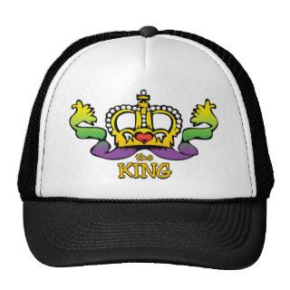 The King gets the BIG beads Mesh Hat