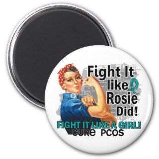 Like Rosie Did Cure PCOS.png Refrigerator Magnets