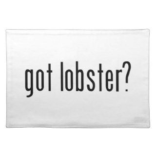 got lobster? place mats