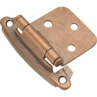 Hickory Hardware Antique Copper Surface Self Closing Hinge P244 AC