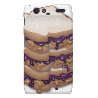 Peanut Butter and Jelly Sandwiches Motorola Droid RAZR Covers