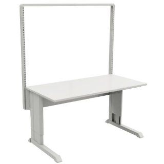 Sovella 14 C94430484 Laminate Steel Concept Station with M48, M36, M30 or M20 Upright Bays, 1100 lbs Capacity, 48" Width x 36" Height x 30" Depth, Grey Material Handling Equipment