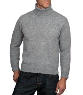 Wool Overs Men's Lambswool Turtleneck Sweater at  Mens Clothing store