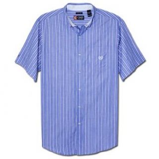Chaps Big and Tall Easy Care Short Sleeve Harbor Stripe Shirt at  Mens Clothing store