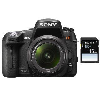 Sony Alpha DSLR A560/L 14.2 Megapixels SLR Digital Camera with Sony Alpha 18  Camera & Photo