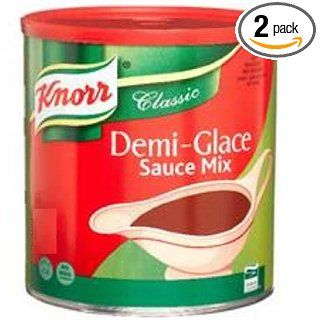 Knorr Demi Glace Sauce Mix, 28 Oz Canisters (Pack of 2)  Beef Gravies  Grocery & Gourmet Food