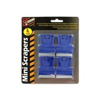 Bulk Buys 4 Pack miniature scrapers Case Of 24   Hand Scrapers