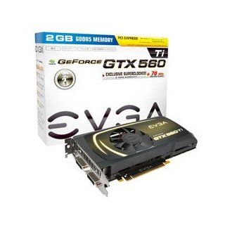 Evga   Geforce GTX 560 Ti 2gb Gddr5 PCI Express 2.0 Graphics Card 02g p3 2089 Computers & Accessories