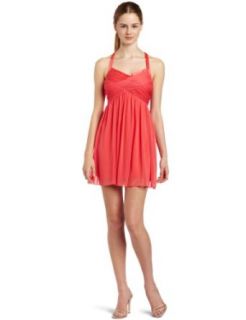 Xoxo Juniors Solid Dress With Satin Straps, Pink, 3