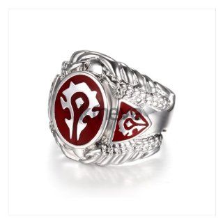 World of Warcraft Theme Horde Ring Jewelry