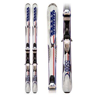 K2 A.M.P. Impact 5500 50th Anniversary Skis w/ Marker M3 11.0 Bindings Sz 160  All Mountain Skis  Sports & Outdoors