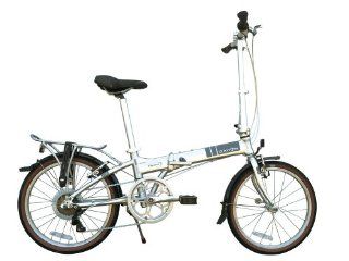 Dahon Mariner D7 Folding Bike, Brushed  Folding Bicycles  Sports & Outdoors