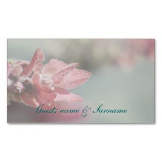 Lavender table placement wedding seating business card templates