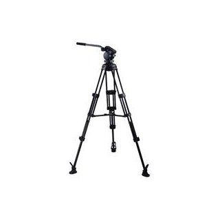 Acebil P 22MX Professional Tripod System with QR Video Pan Head, T752 Aluminum Tripod, MS 3 Middle Brace, RF 3 Foot, Supports 13.2 lbs, Max Height 65"  Professional Video Stabilizers  Camera & Photo