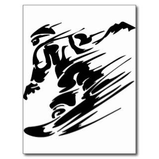 Snowboarding Extreme Sports Post Cards