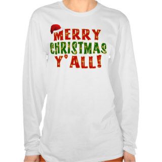 Merry Christmas Y'all Shirt
