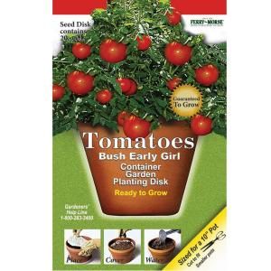 Ferry Morse Tomato Bush Early Girl Seed Disk 805