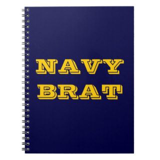 Notebook Navy Brat