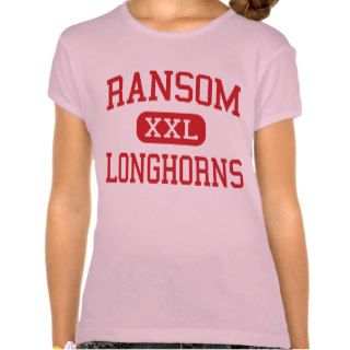 Ransom   Longhorns   High School   Ransom Kansas T Shirt
