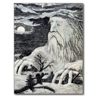 "Jack Frost" Vintage Illustration Postcards