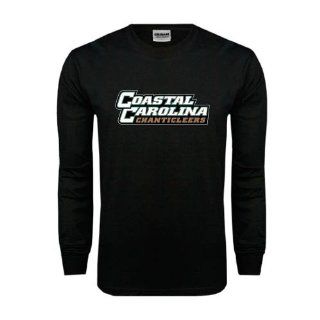 Coastal Carolina Black Long Sleeve TShirt 'Coastal Carolina Chanticleers'  Sports Fan T Shirts  Sports & Outdoors