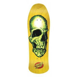 Santa Cruz Street Creep Yellow Re Issue Old School Skateboard Deck  Sports & Outdoors