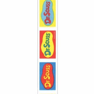 Offray Dr. Seuss Craft Ribbon, 7/8 Inch x 9 Feet, Primary Colors Logo